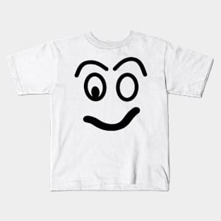 Funny face - smiley. Kids T-Shirt